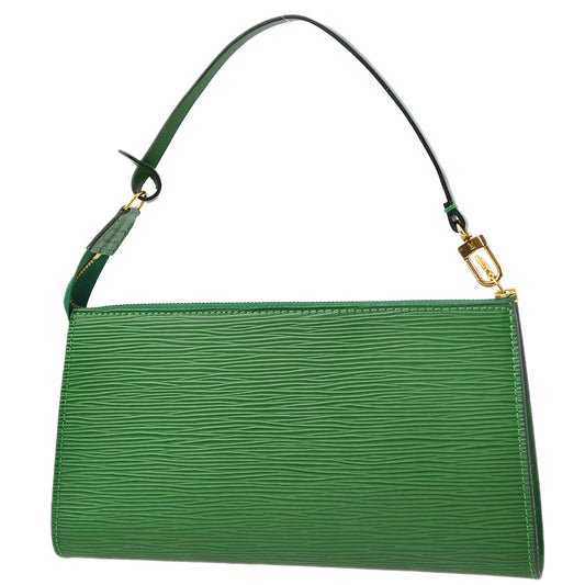 Louis Vuitton Green Epi Pochette Accessoires Handbag M52954