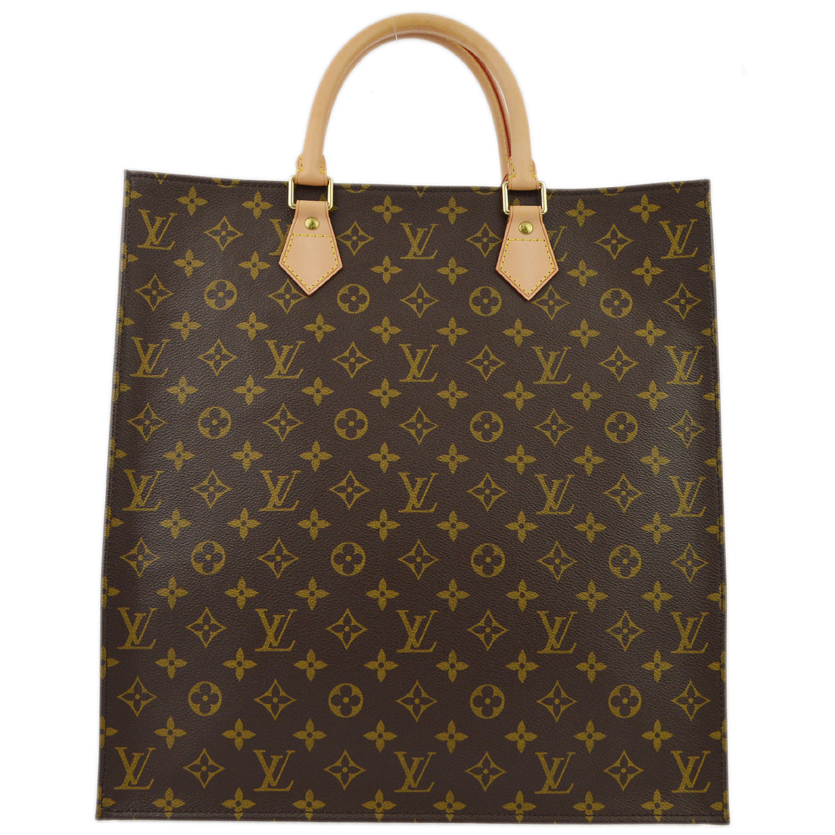 Louis Vuitton Monogram Sac Plat Handbag M51140