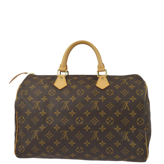 Louis Vuitton Monogram Speedy 35 Handbag M41524
