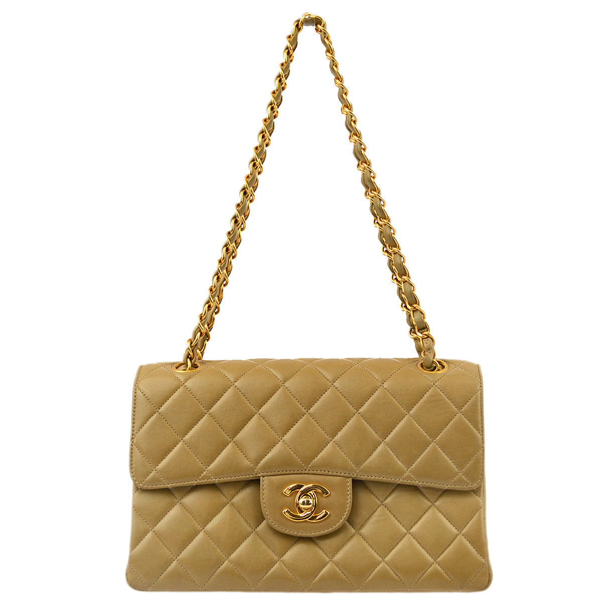 Chanel 1996-1997 Lambskin Small Double Sided Classic Flap Bag