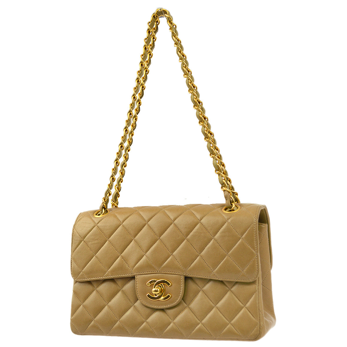 Chanel 1996-1997 Lambskin Small Double Sided Classic Flap Bag