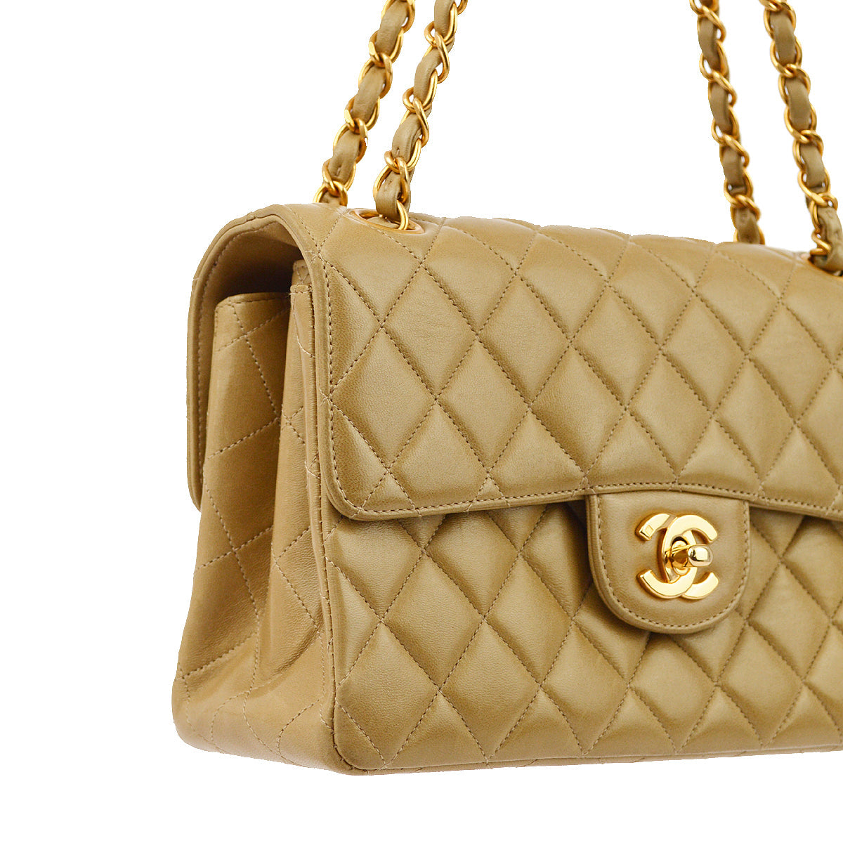 Chanel 1996-1997 Lambskin Small Double Sided Classic Flap Bag