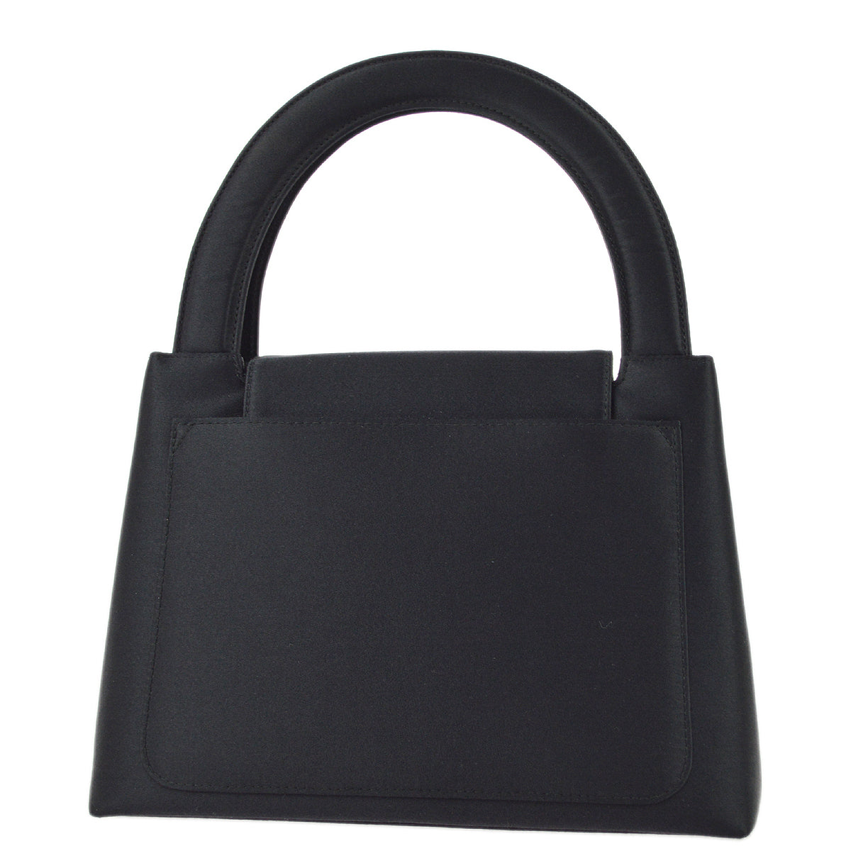 Chanel * 1997-1999 Black Satin Handbag