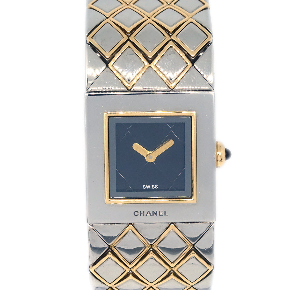 Chanel Matelasse Watch SS