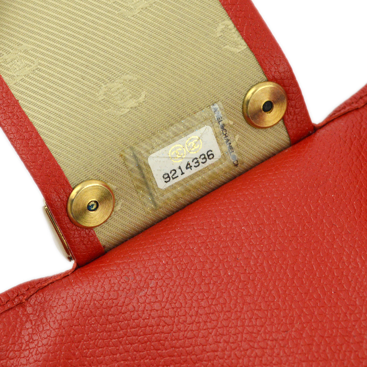 Chanel Red Caviar Six Hook Key Case Small Good