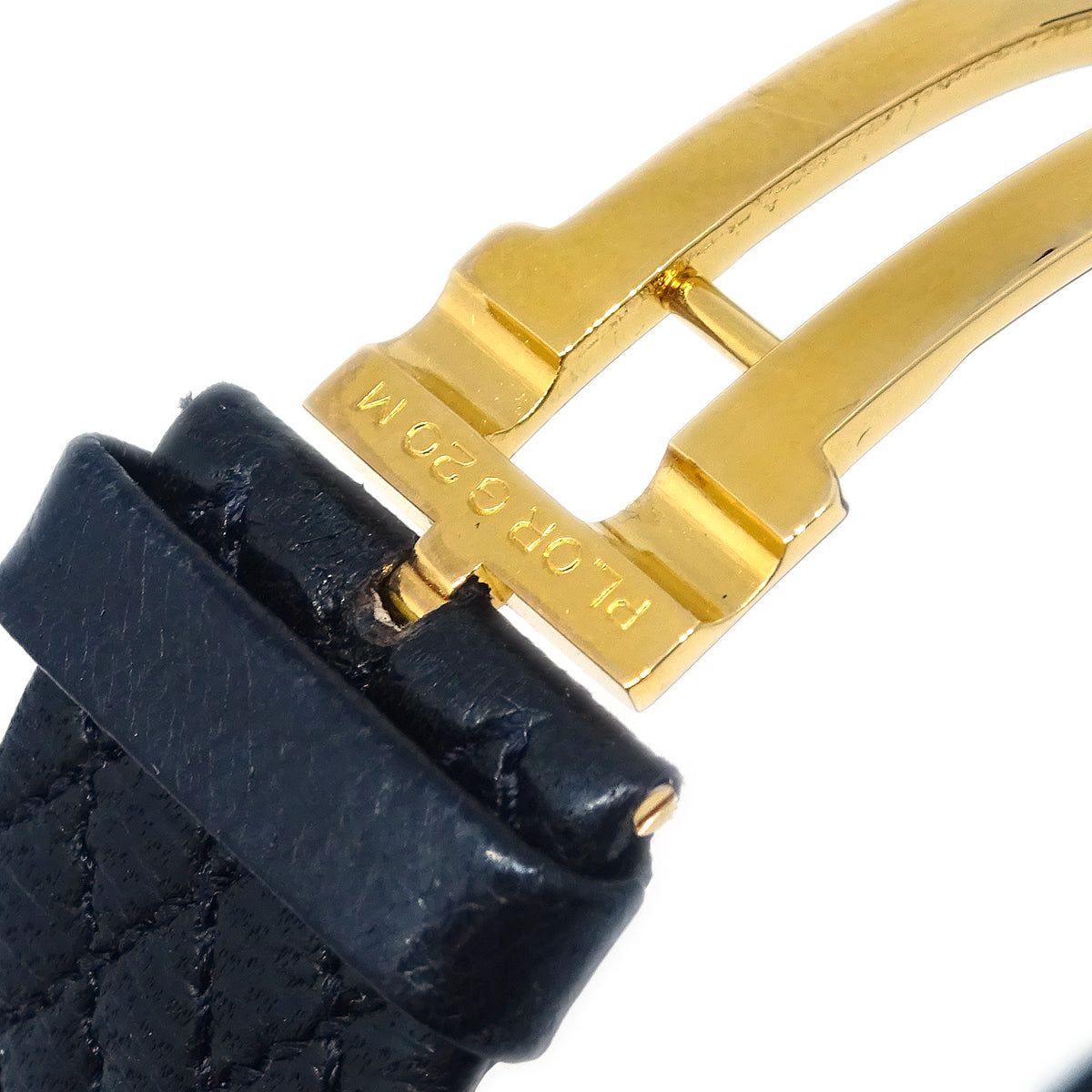 Chanel Matelasse Watch 18KYG Black