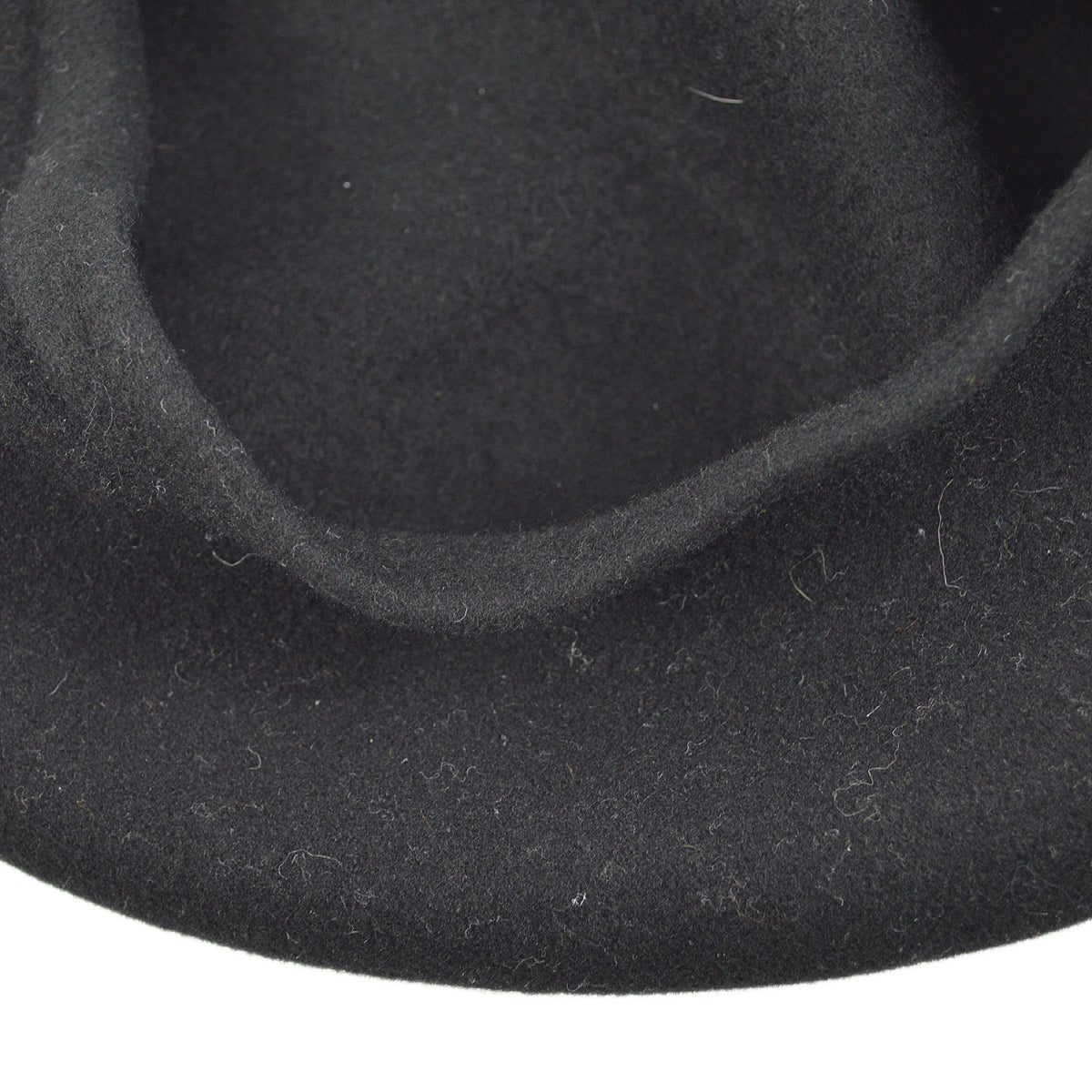 Chanel Oversize Black Hat Beret Small Good