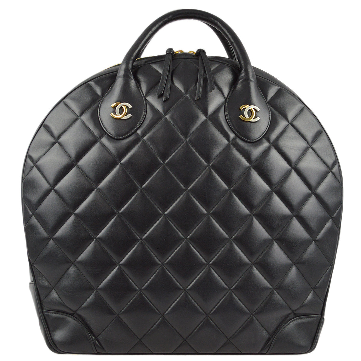 Chanel * 1997-1999 Black Lambskin Handbag