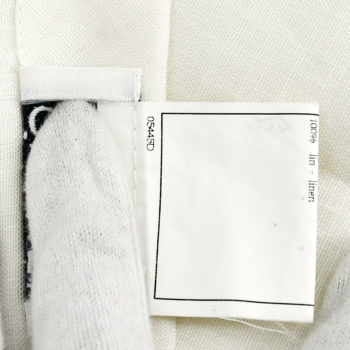 Chanel Shirt White 97P #38