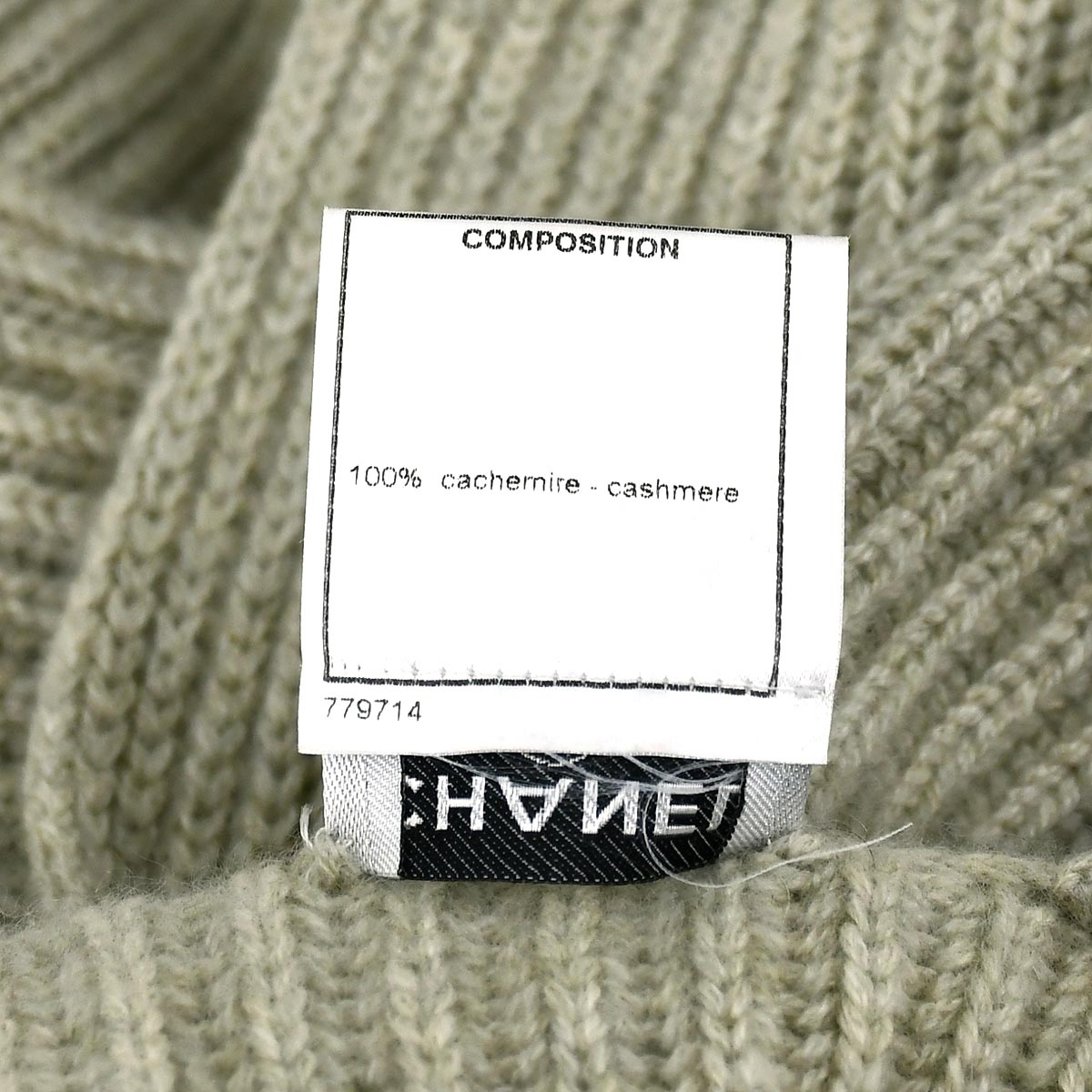 Chanel Sweater Gray 08C #38