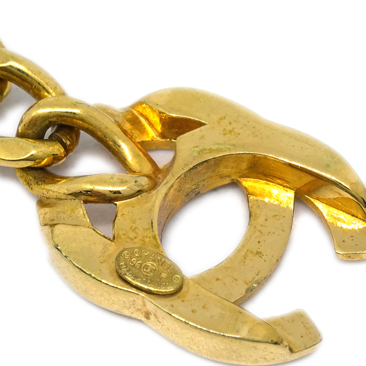 Chanel Turnlock Bracelet Gold 96P