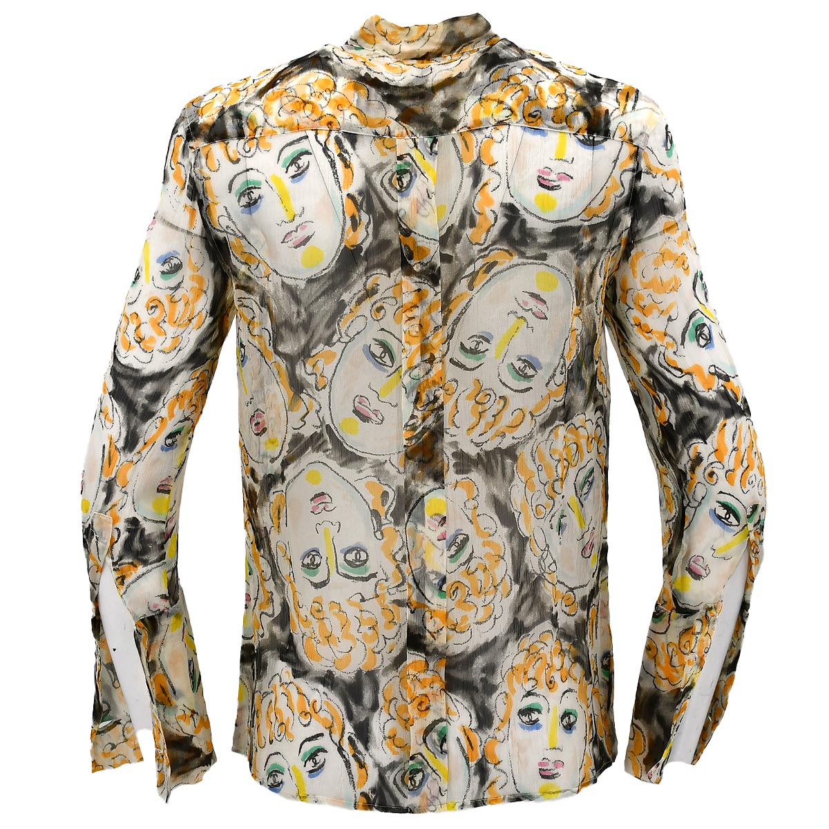 Chanel Blouse Shirt Multicolor