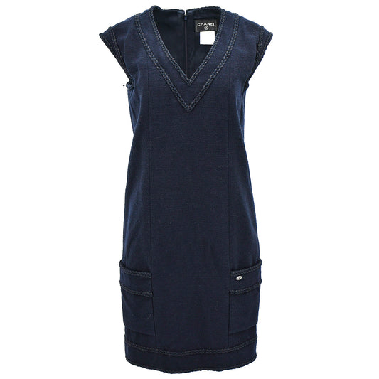 Chanel Dress Navy 08C #38
