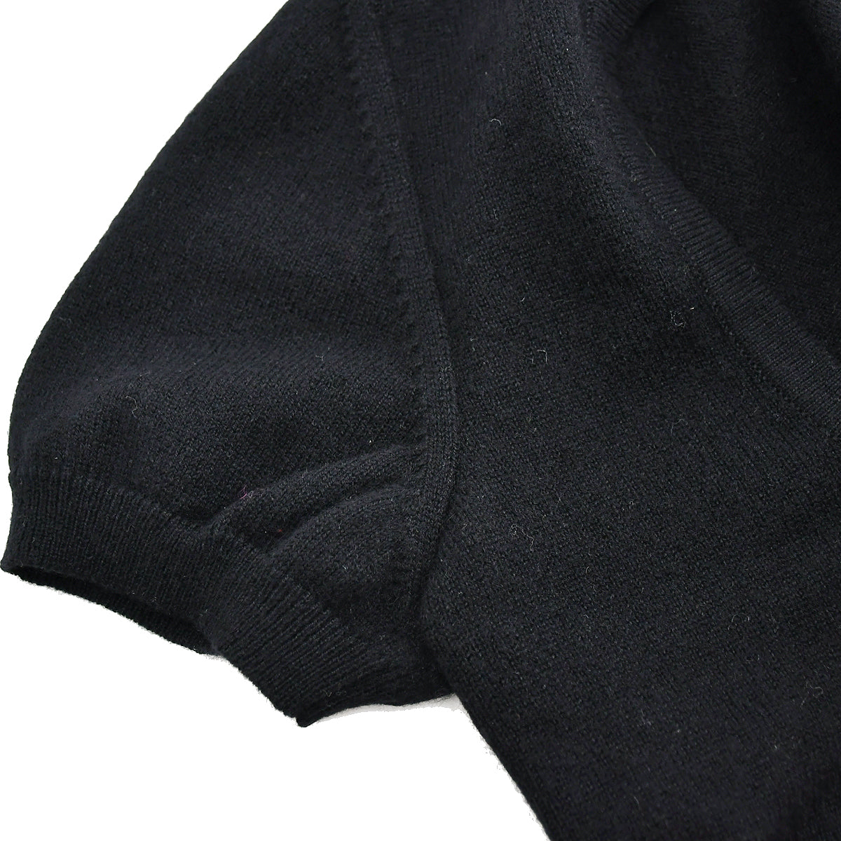 Chanel Sweater Black 95A #42