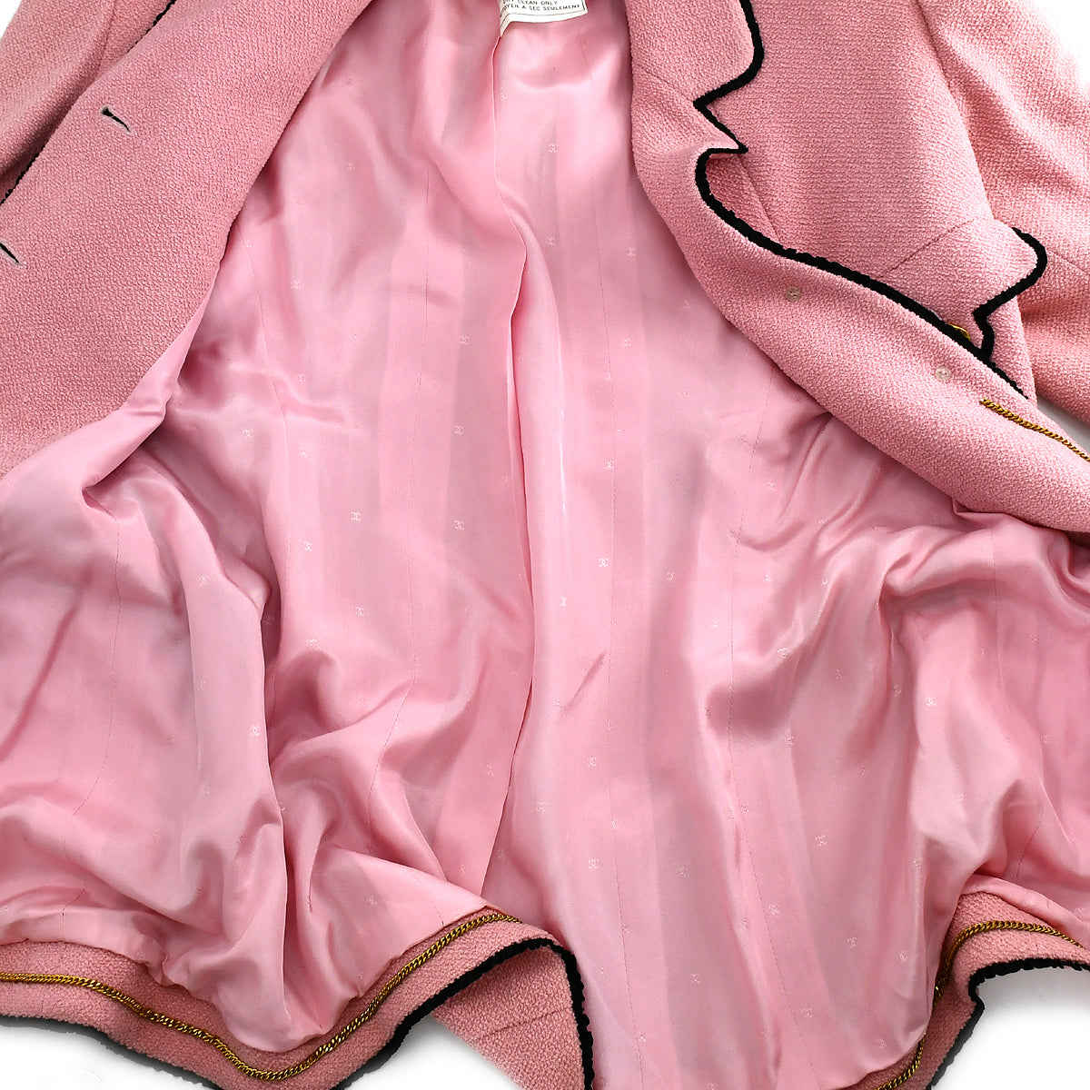 Chanel Single Breasted Jacket Pink 94C #42