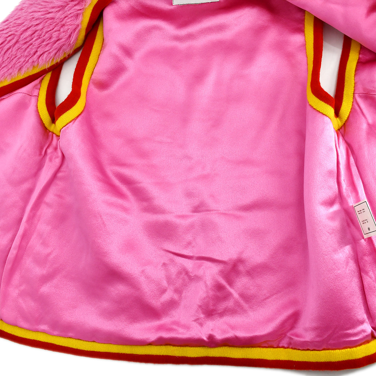 Chanel Sleeveless Fur Vest Jacket Pink