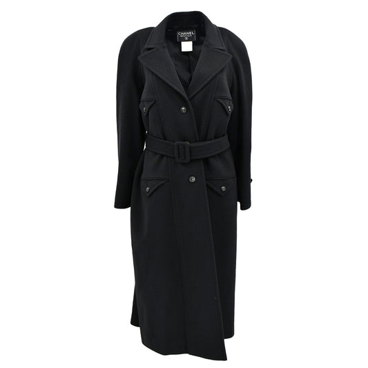 Chanel Coat Black 97A #38