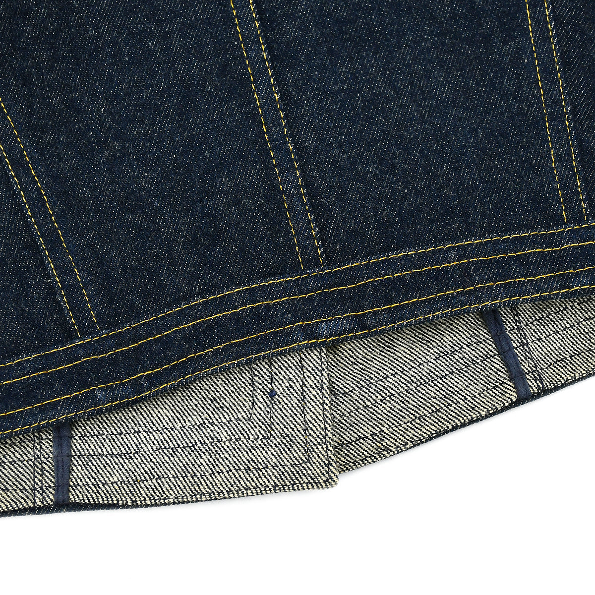 Chanel Sleeveless Vest Denim Jacket Indigo