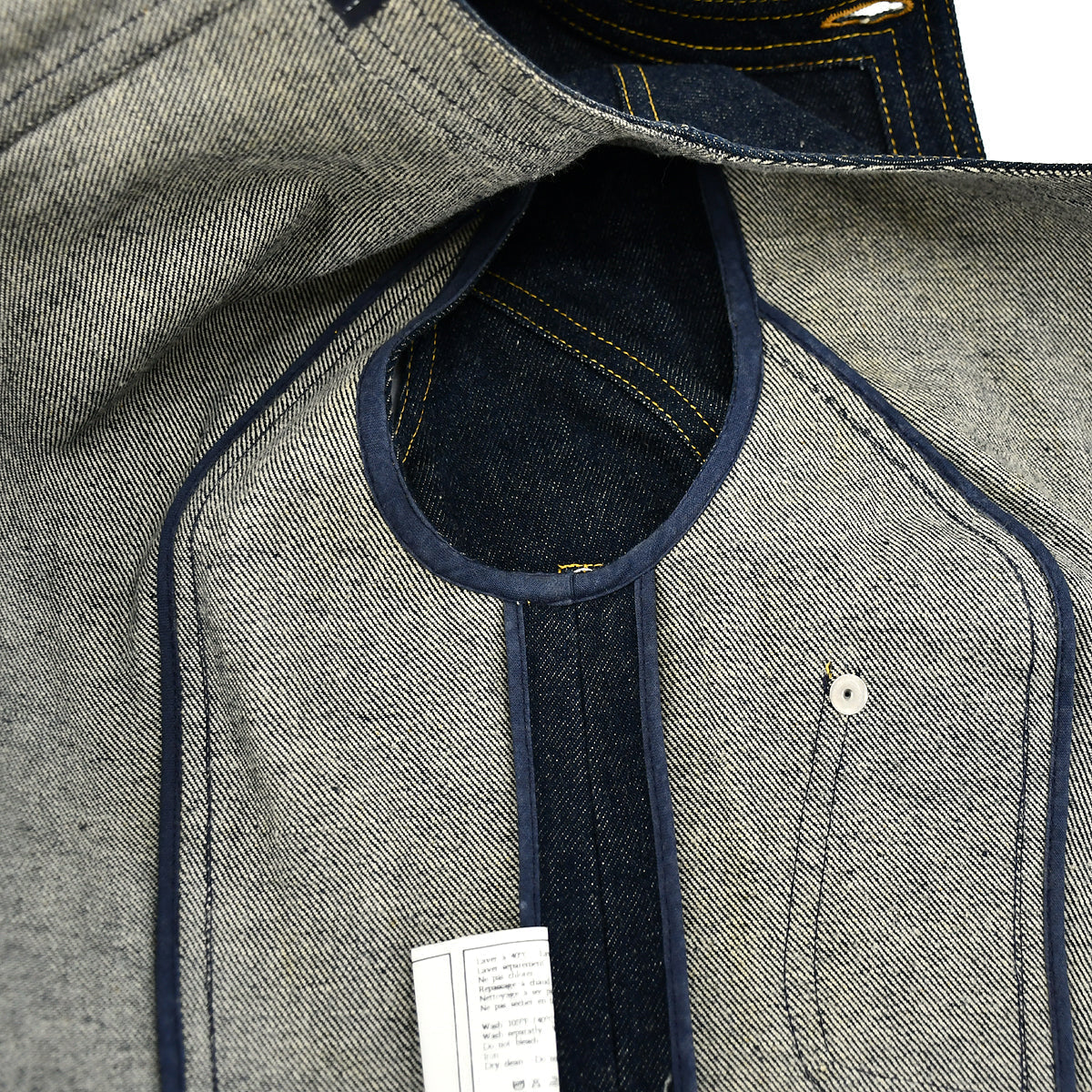 Chanel Sleeveless Vest Denim Jacket Indigo