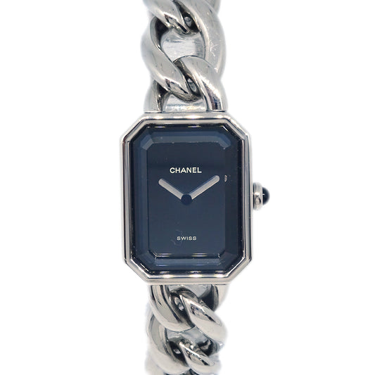Chanel Premiere Quartz Watch Silver SS #L