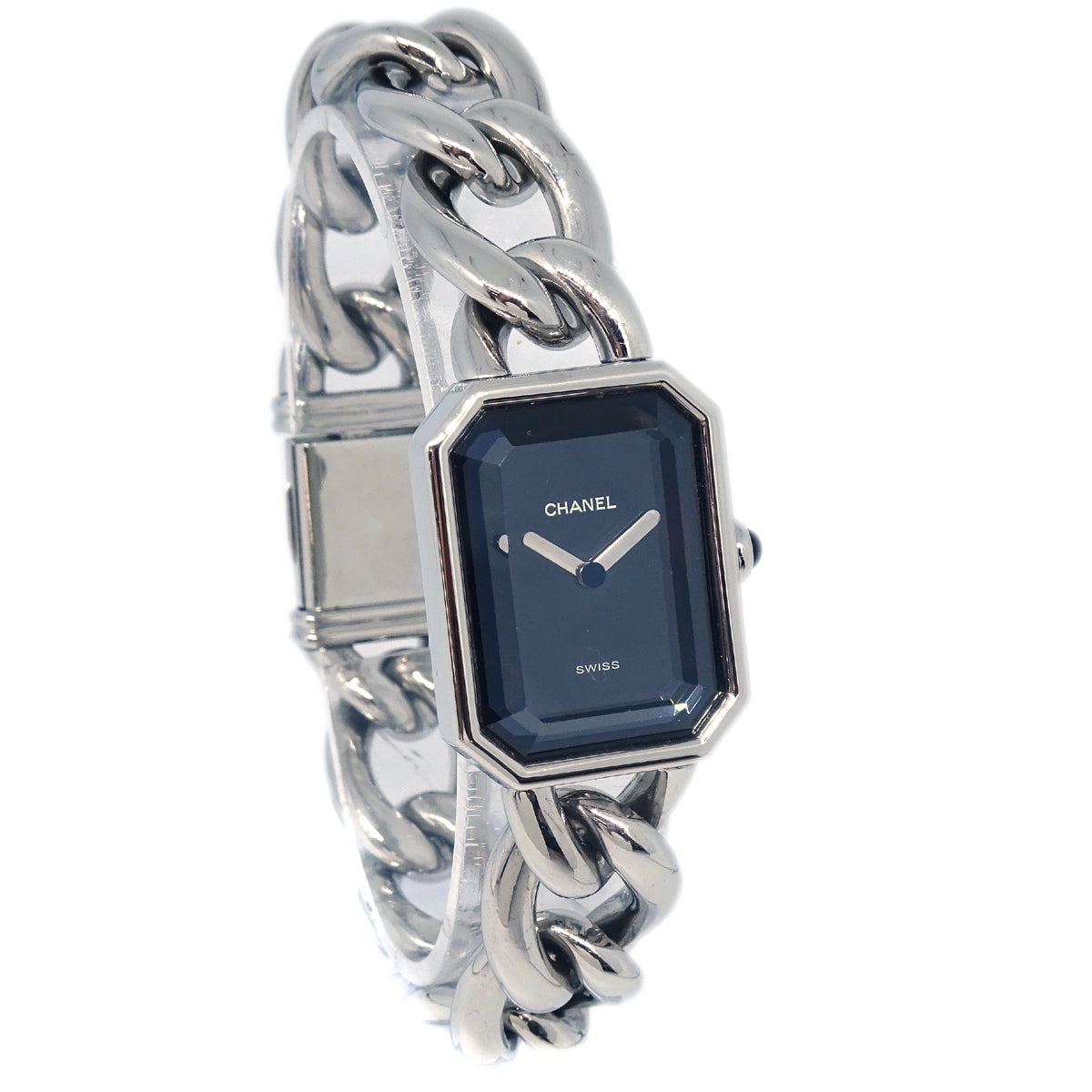 Chanel Premiere Quartz Watch Silver SS #L