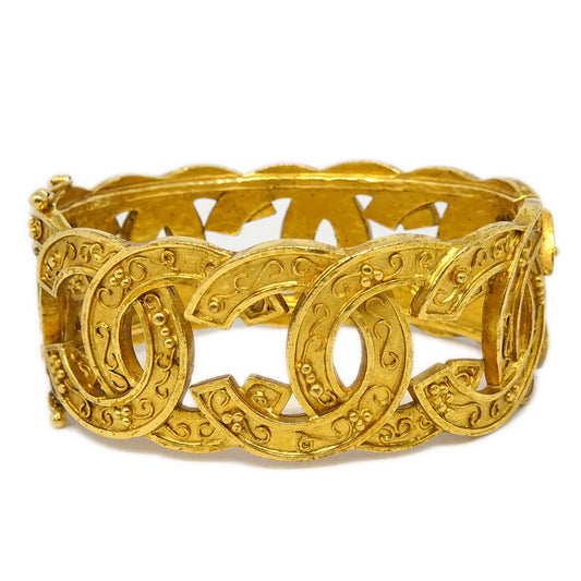 Chanel Bracelet Bangle Gold 96A