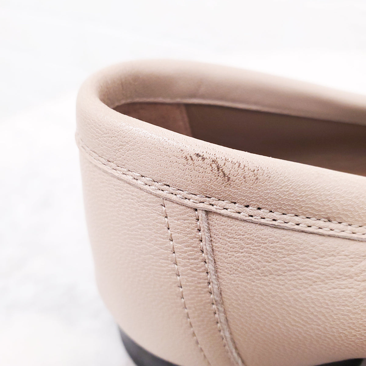 HERMÈS CREAM H LOAFERS - SIZE 36.5