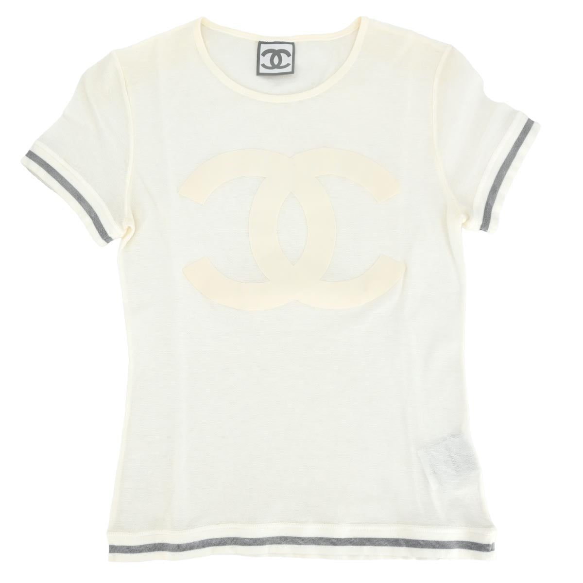 Chanel 2006 T-shirt Top White #38