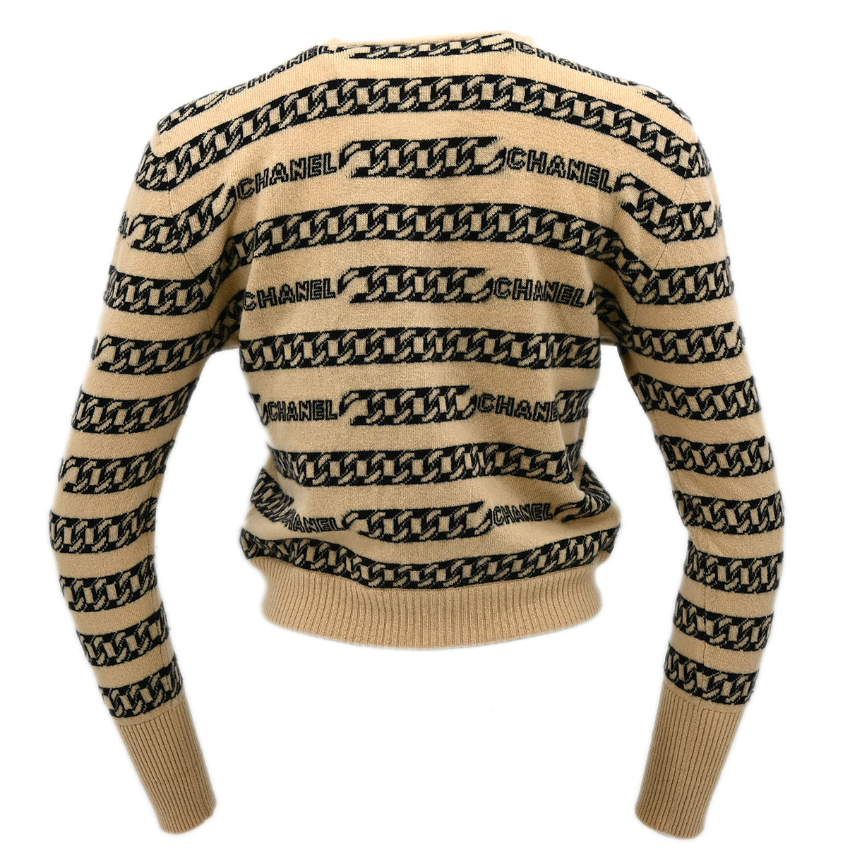 Chanel 2001 Cardigan Beige #38
