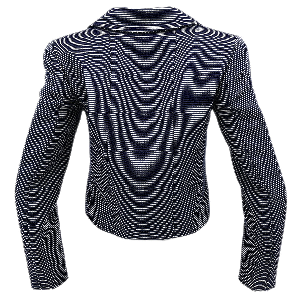 Chanel 2001 Single Breasted Jacket Black #38