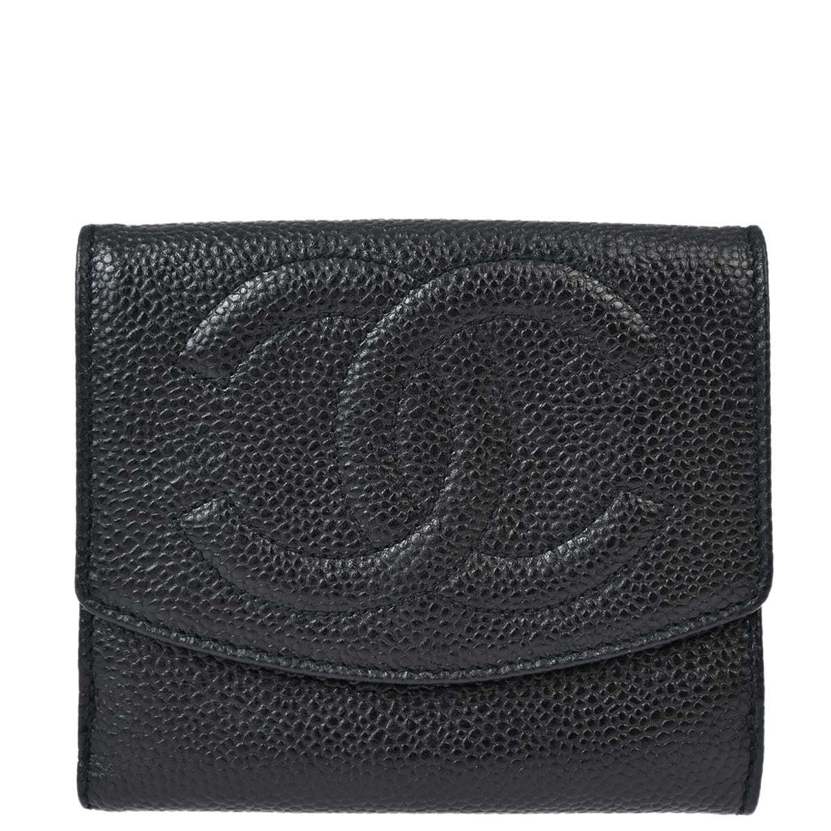 Chanel Black Caviar Bifold Wallet