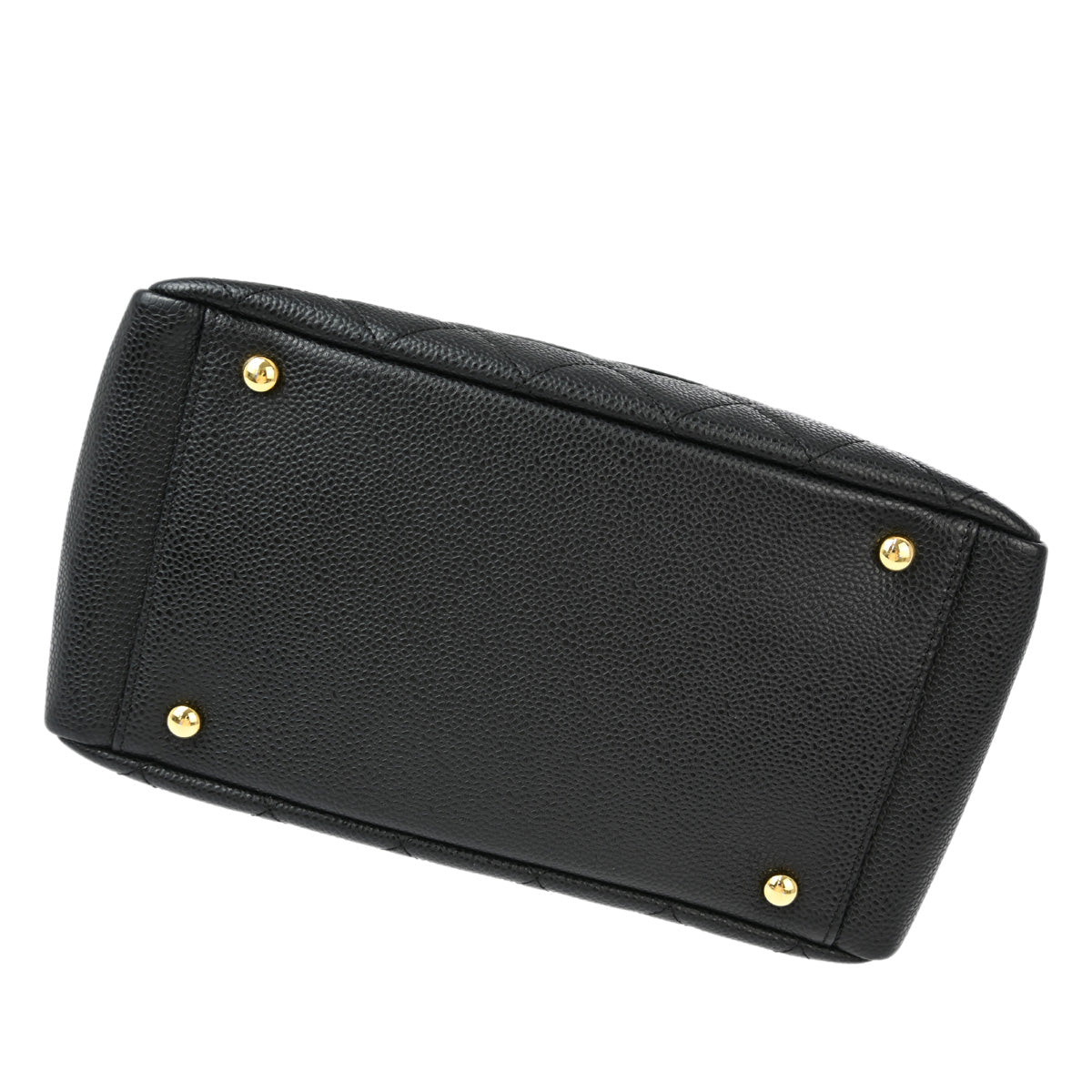 Chanel 2006-2008 Black Caviar Petite Timeless Tote PTT Chain Handbag