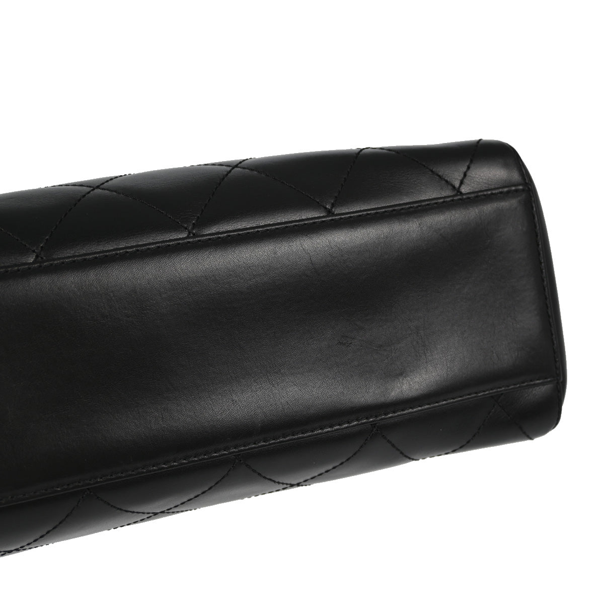 Chanel 2000-2001 Black Calfskin Tote Handbag