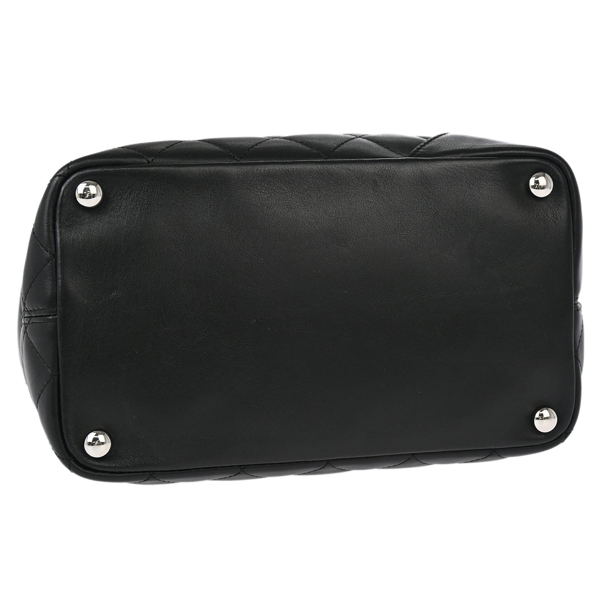 Chanel 2006-2008 Black Calfskin Cambon Ligne Tote Handbag