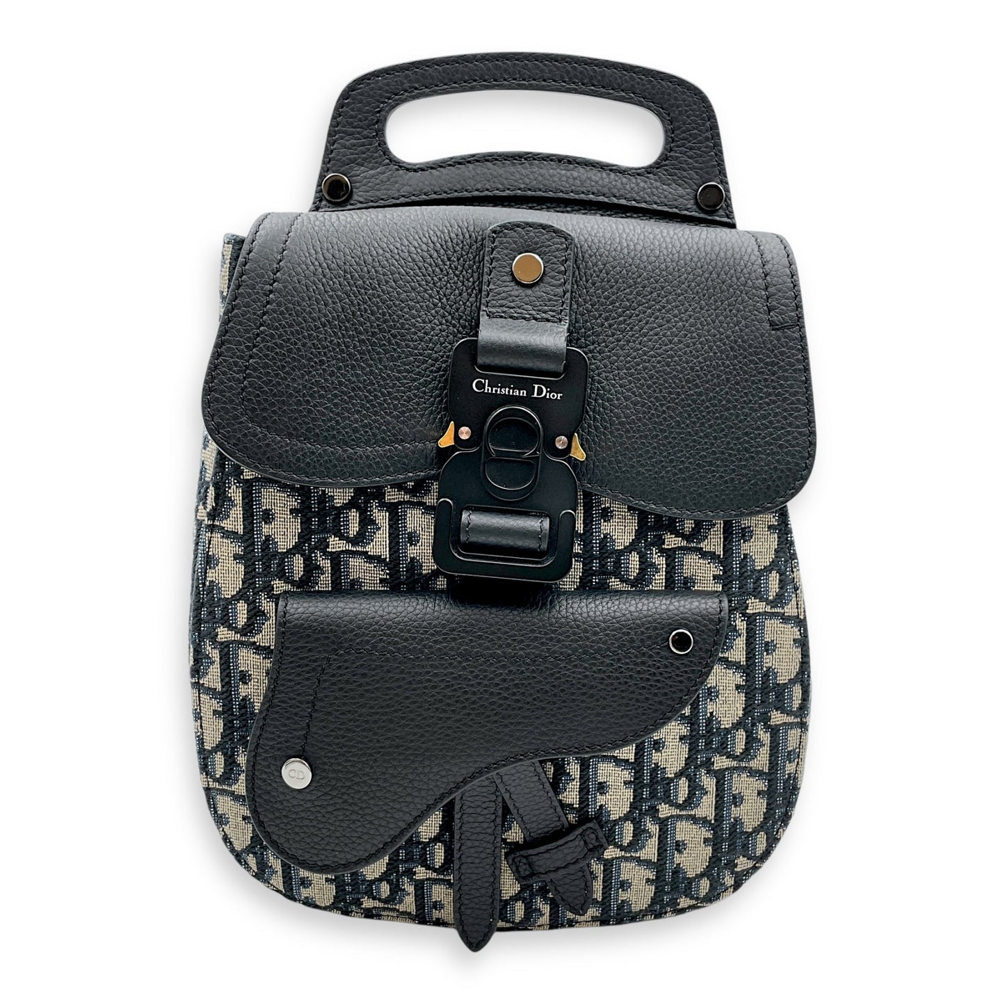 Gallop Multi-colour Crossbody Bag in Jacquard/Calfskin, Mixed hardware