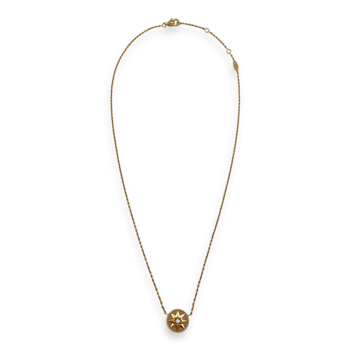 Rose Des Vents Necklace in Rose Gold Hardware
