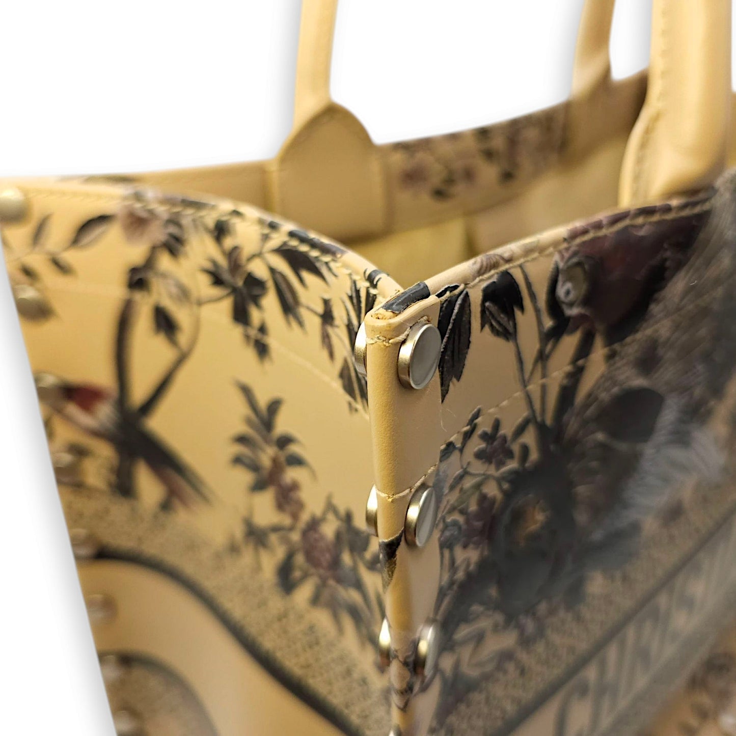 Book Tote - Maria Grazia Chiuri Collection Medium Multi-colour Top Handle Bag in Calfskin, Silver hardware