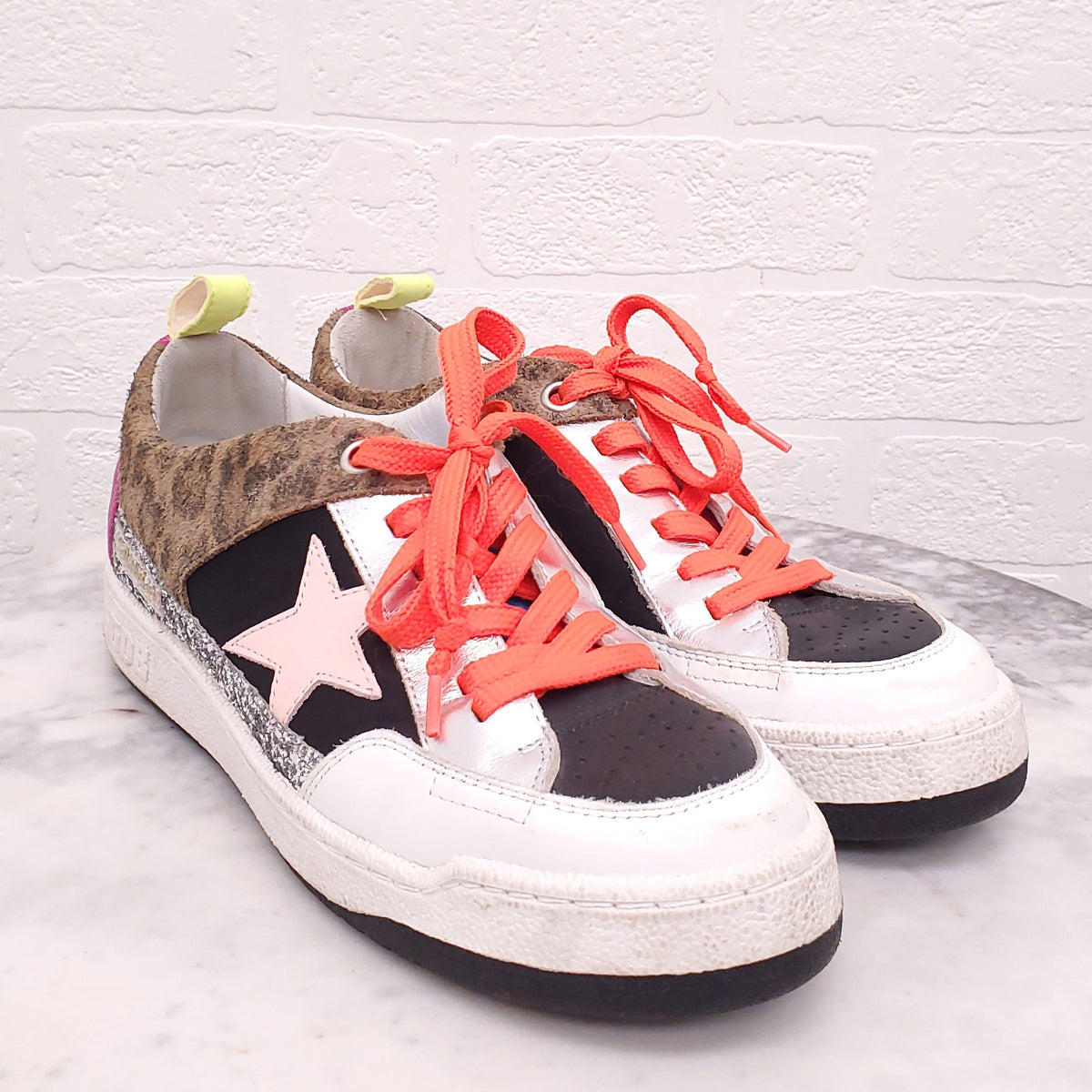 GOLDEN GOOSE MULTICOLOUR ‘YEAHS’ SNEAKERS - SIZE 39