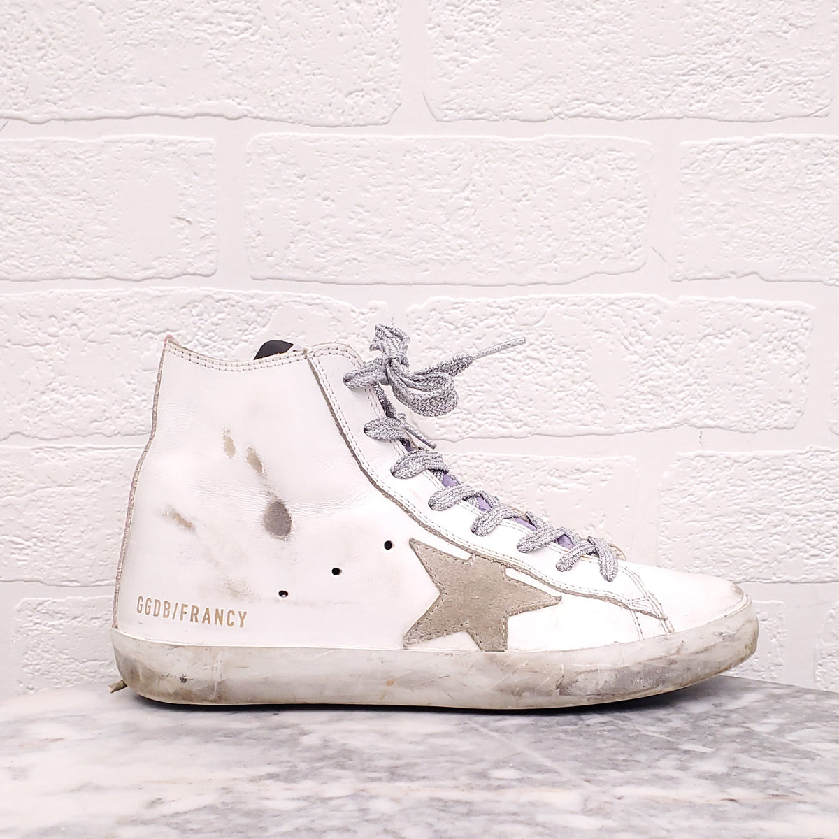 GOLDEN GOOSE MULTICOLOUR 'FRANCY' SNEAKERS - SIZE 36