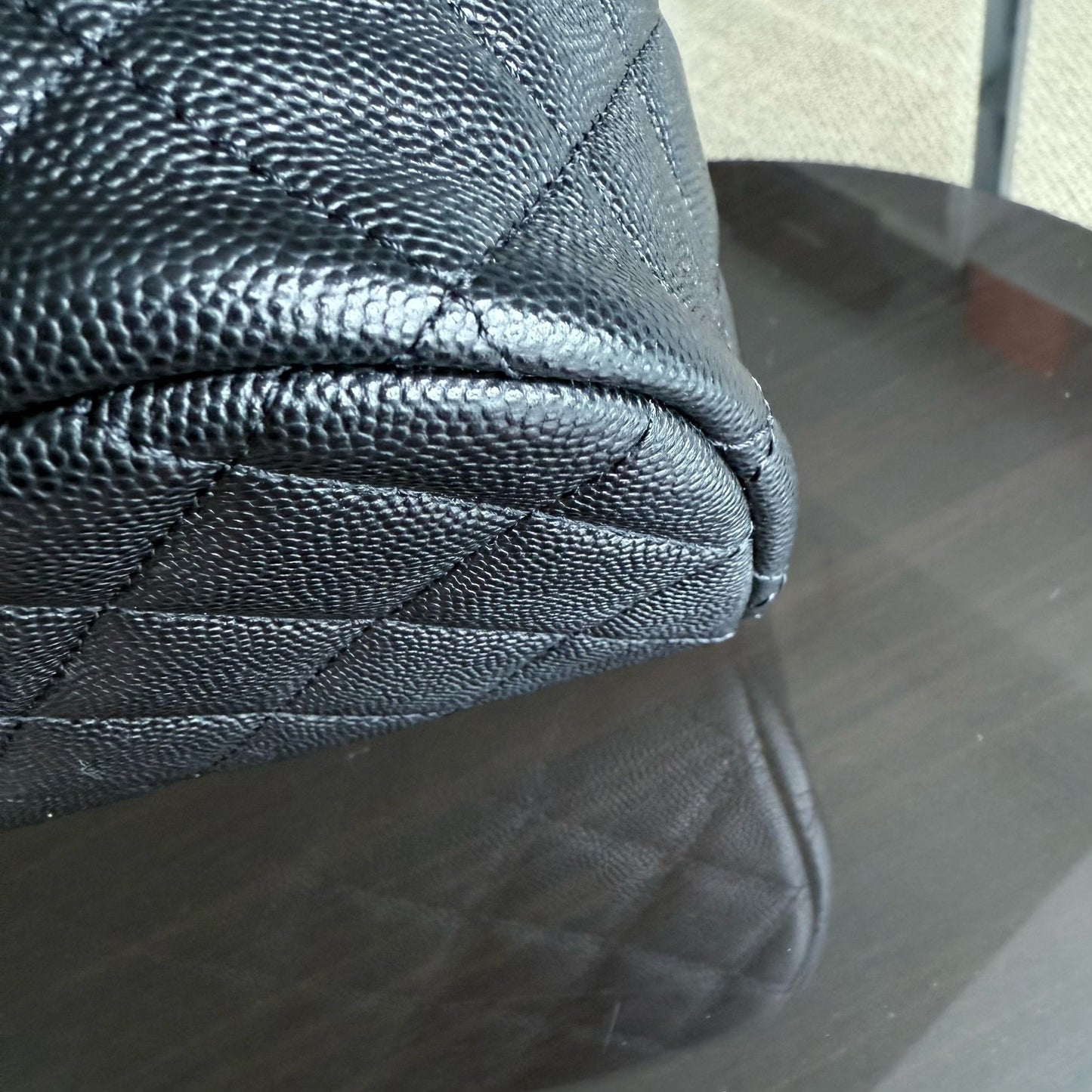 Chanel Urban Spirit Backpack- Caviar Black Gold Hardware Microchip