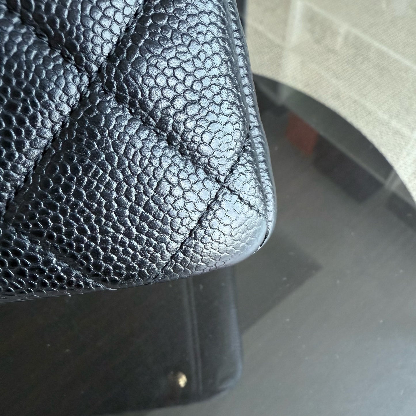Chanel Petite Timeless Tote - Caviar Quilted Grained Calfskin Series 13