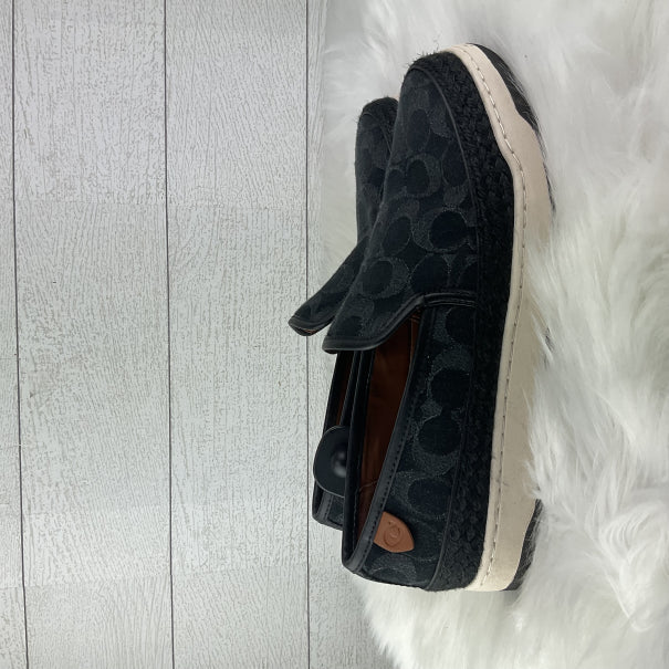 Shoes Designer By Coach In Blue, Size: 9.5