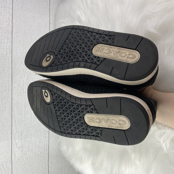 Shoes Designer By Coach In Blue, Size: 9.5