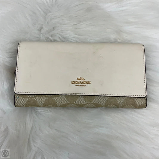 Wallet Designer By Coach, Size: Large