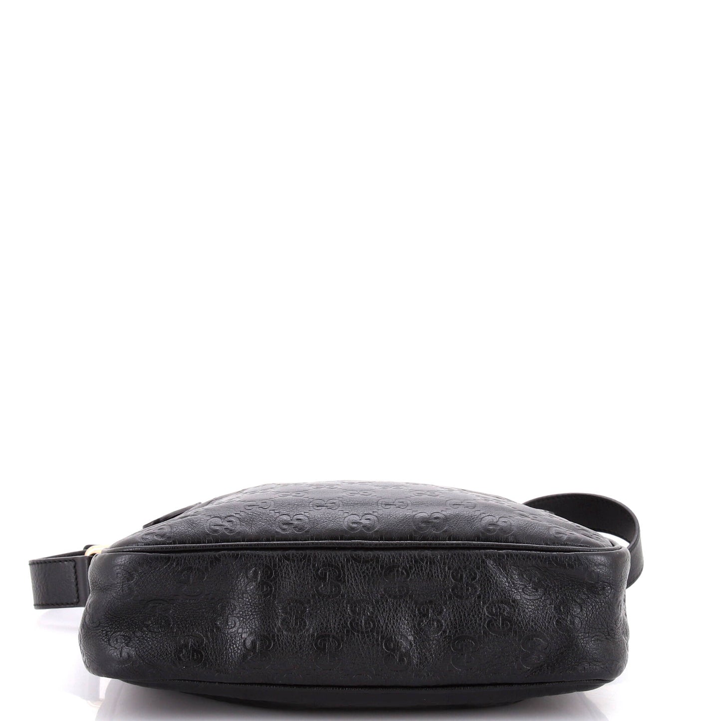 Front Zip Messenger Guccissima Leather Medium