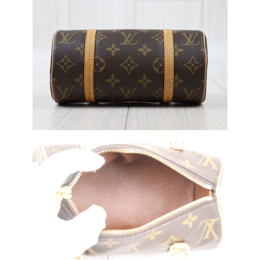 Rank AB ｜ LV Monogram Papillon 19 Handbag ｜24060602