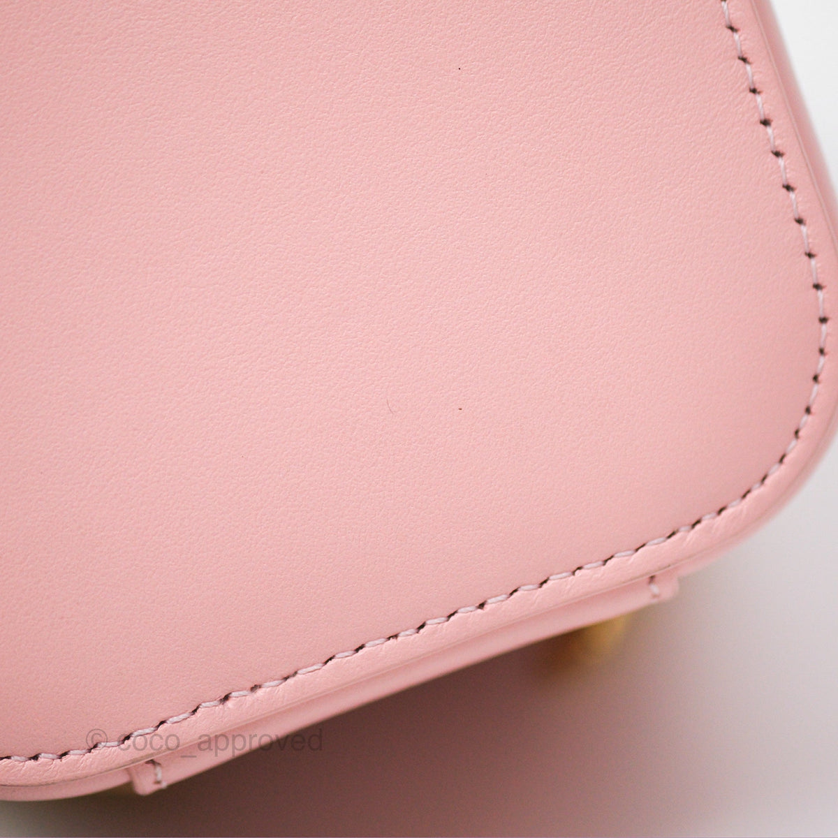 Celine Mini Vanity Case Cuir Triomphe Smooth Calfskin Light Pink