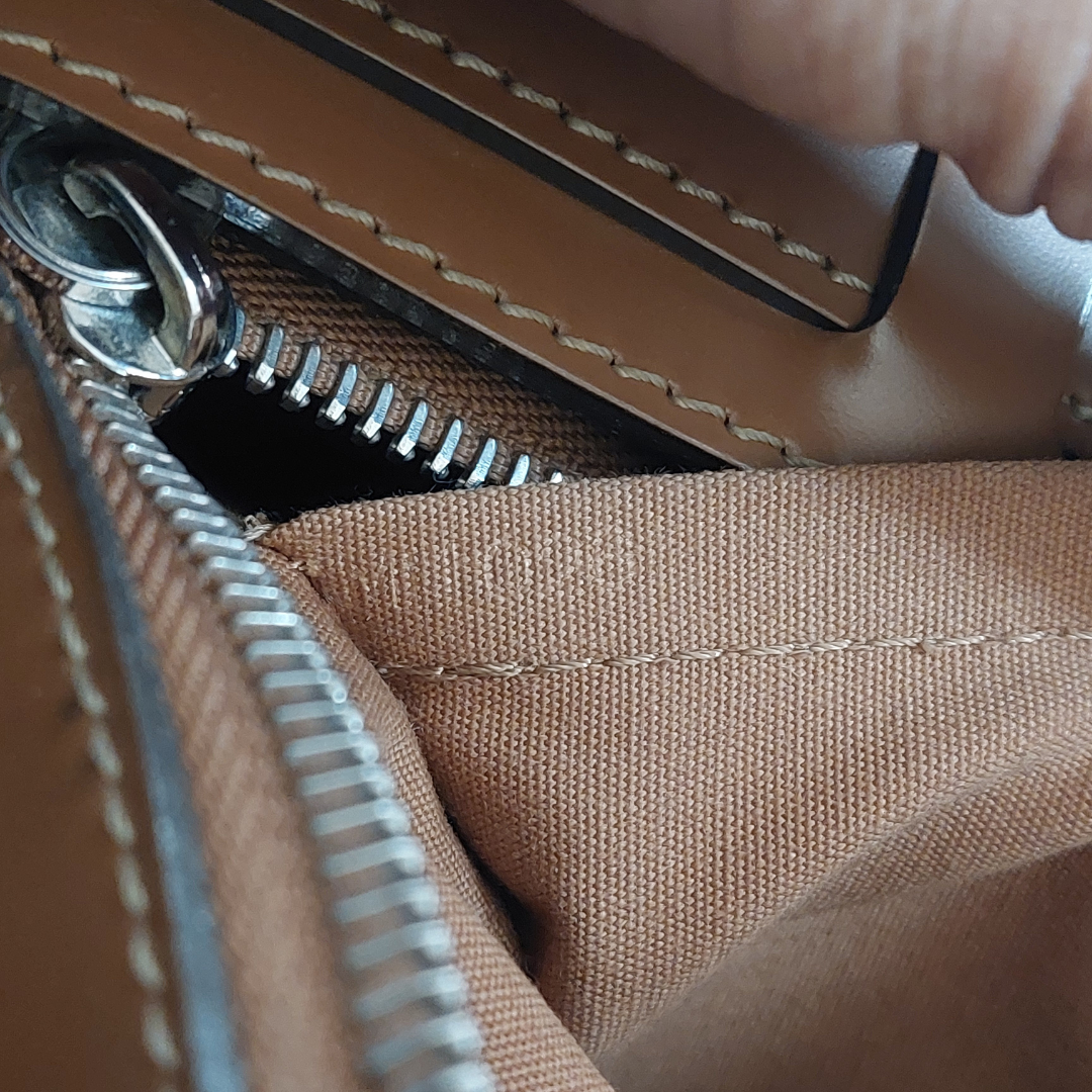 Louis Vuitton Tan Epi Leather Turenne Handbag | Gently Used |