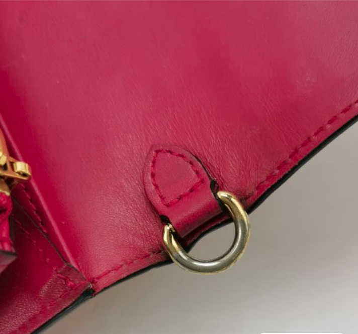 Preloved Louis Vuitton (LV) sarah Chain Bag red 24011278573688