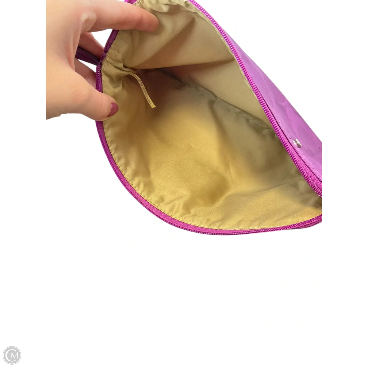 Makeup Bag Designer By Coach, Size: Large